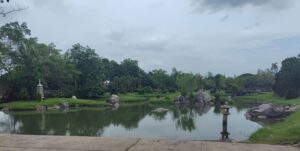 タイの日本庭園
